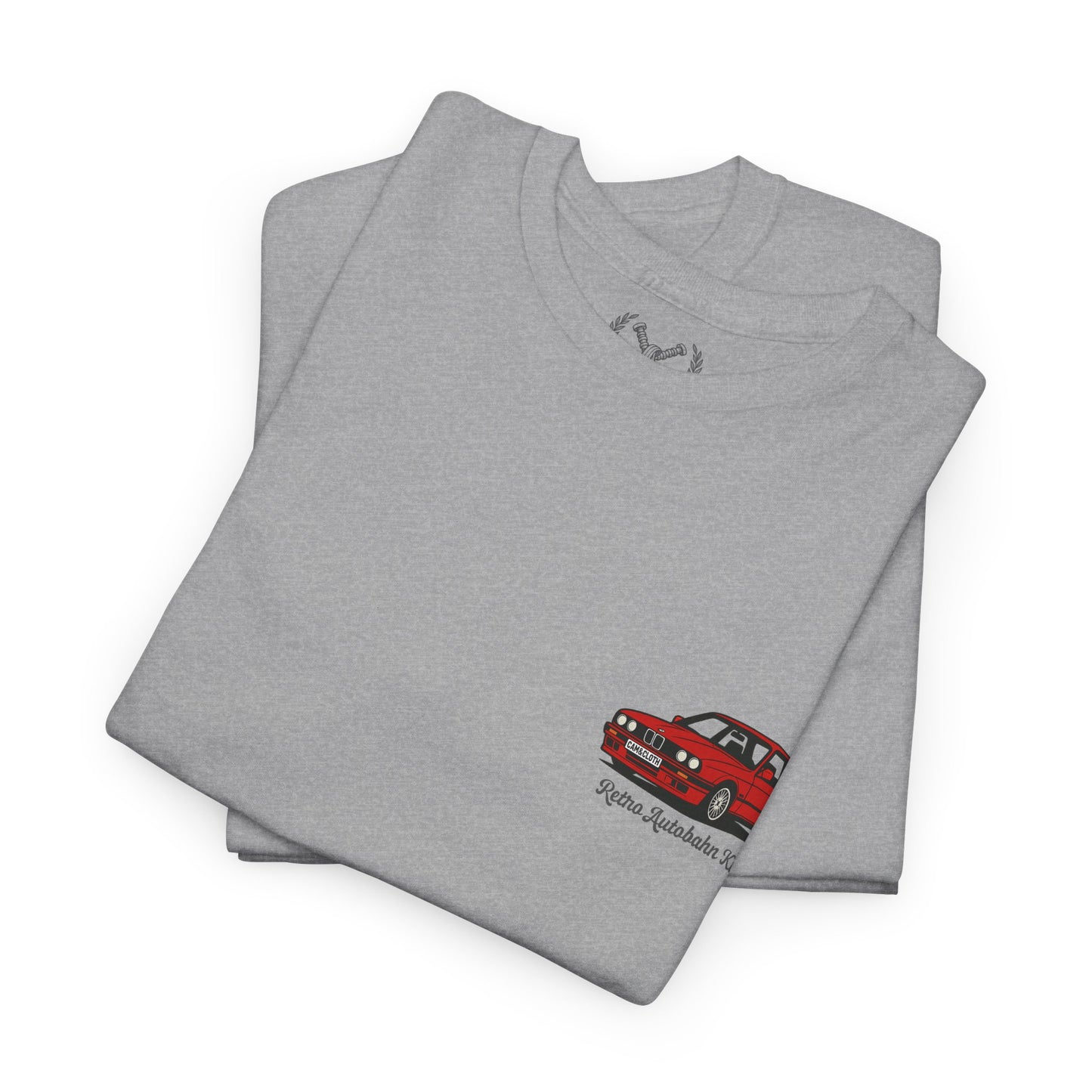 BMW E30 3 Series - 100% Cotton T Shirt - 'Retro Autobahn Kings Collection'