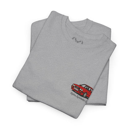 BMW E30 3 Series - 100% Cotton T Shirt - 'Retro Autobahn Kings Collection'
