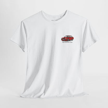 BMW E30 3 Series - 100% Cotton T Shirt - 'Retro Autobahn Kings Collection'