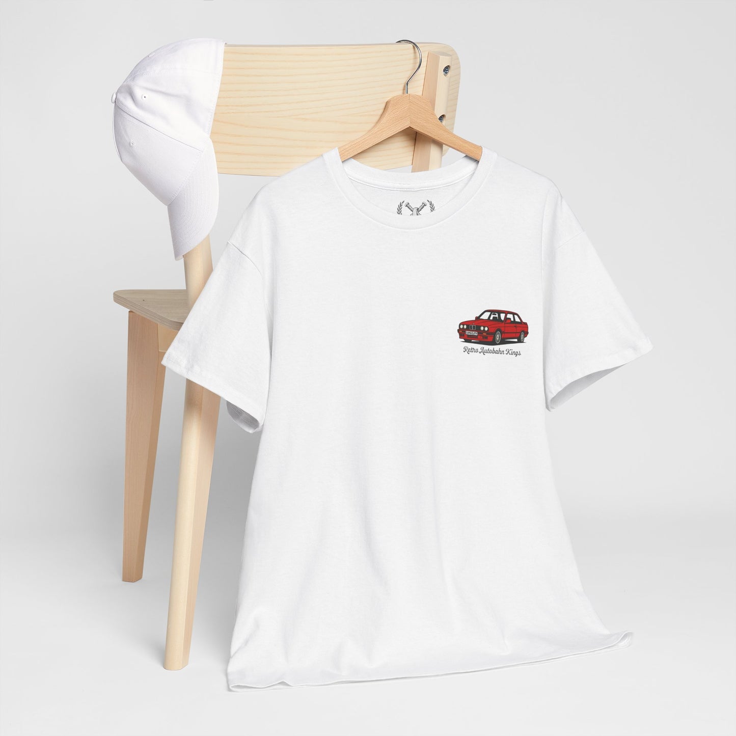 BMW E30 3 Series - 100% Cotton T Shirt - 'Retro Autobahn Kings Collection'