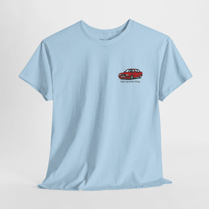 BMW E30 3 Series - 100% Cotton T Shirt - 'Retro Autobahn Kings Collection'