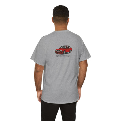 BMW E30 3 Series - 100% Cotton T Shirt - 'Retro Autobahn Kings Collection'
